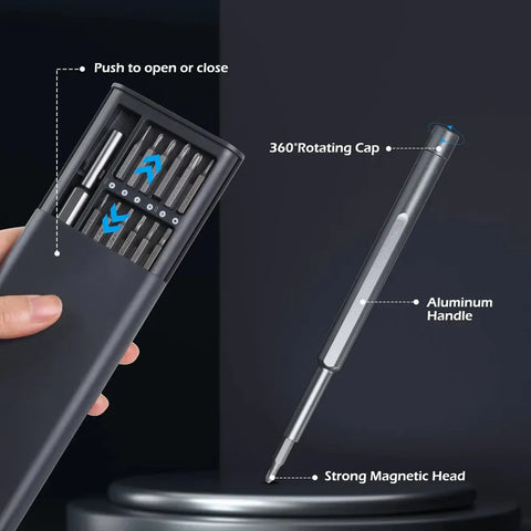 24 in 1 Magnetic Precision Screwdriver Set