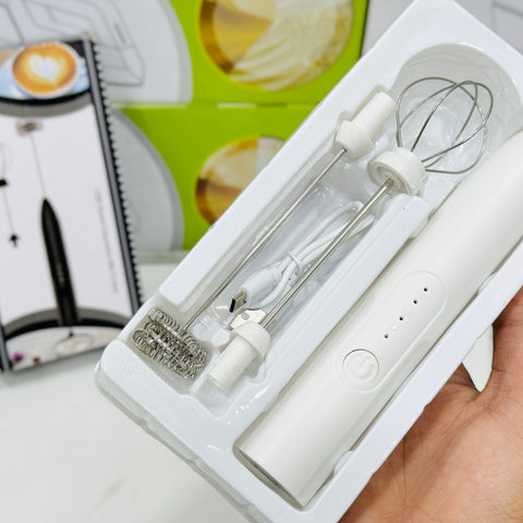 Rechargeable Coffee Beater & Milk Frother