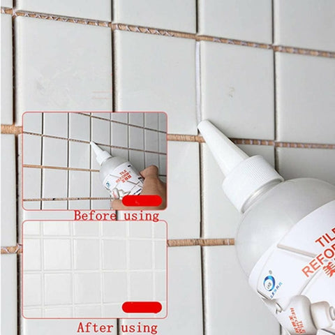 Tile Gap Filler | Easy Grout Repair & Crack Sealer (Waterproof, Quick Dry)
