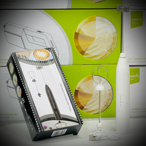 Rechargeable Coffee Beater & Milk Frother