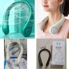 Rechargeable and Portable Vaneless Neck Fan - Super Cooling Strong Fan 360°